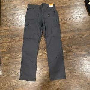 Brand new gray premium work pants